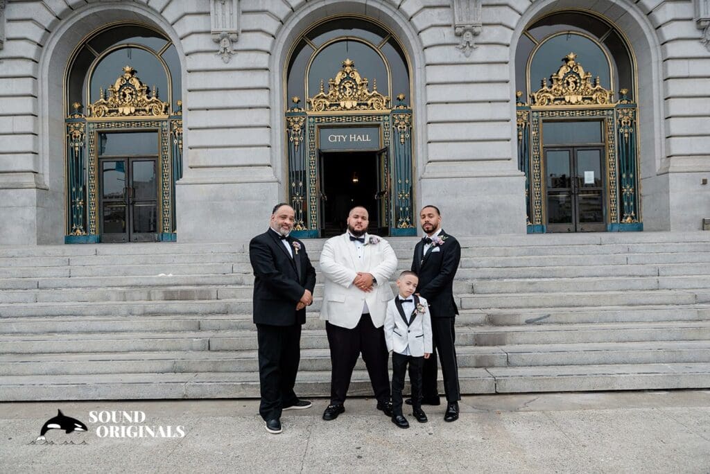 San Francisco City Hall Wedding // Gisselle + Edwin -