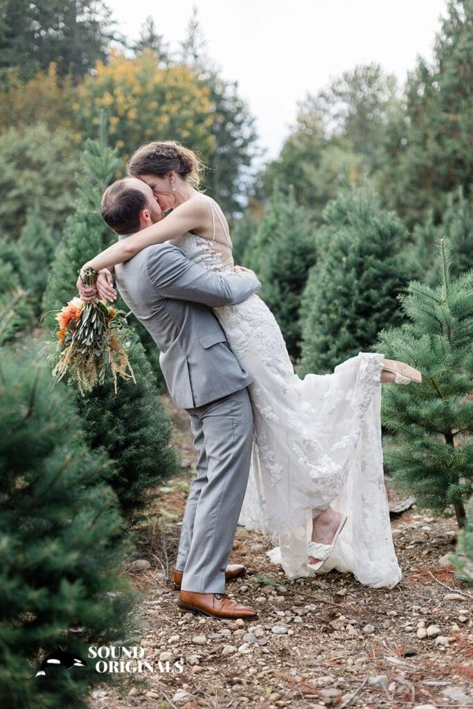 Trinity Tree Farm Wedding // Marie + Peter -