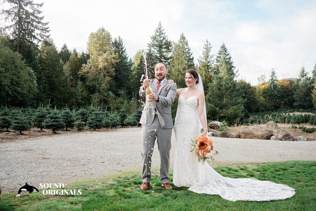 Trinity Tree Farm Wedding // Marie + Peter -