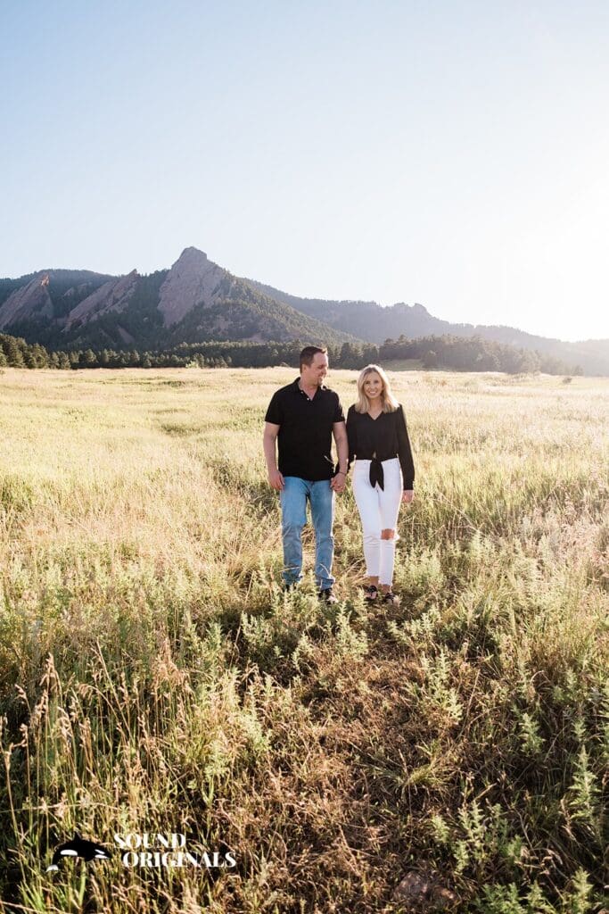 Chautauqua Park Engagement // Sarah & James -