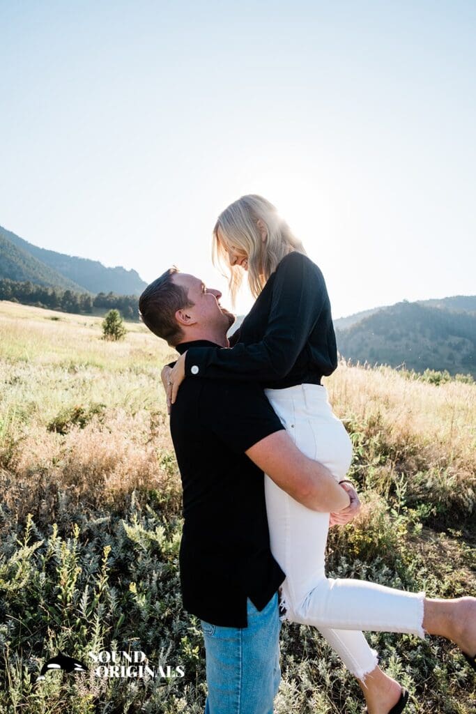 Chautauqua Park Engagement // Sarah & James -