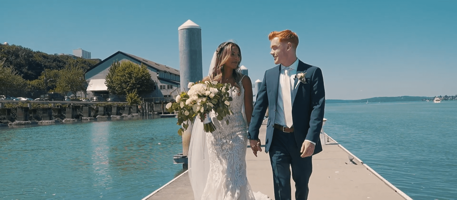 Foss Waterway Seaport Wedding Video // Sonali & Lucas -