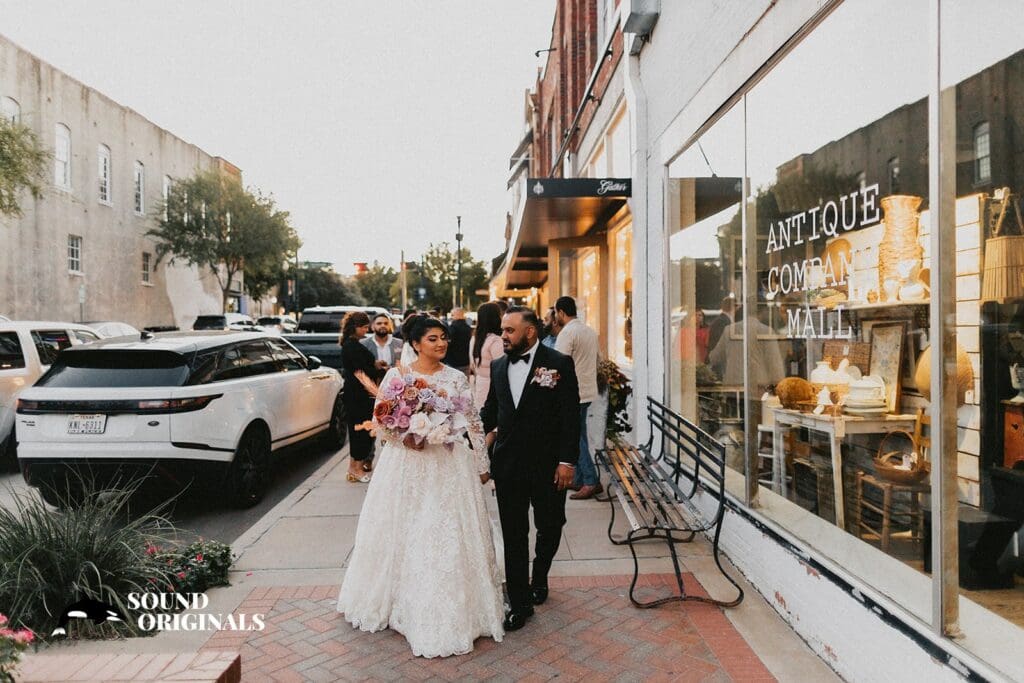 Gather in Downtown McKinney Wedding // Unzila + Ali -