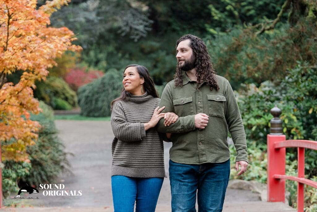 Kubota Gardens Engagement // Noah + Miya -