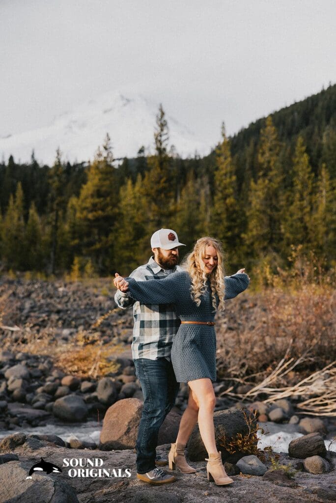 Portland Engagement Photography Ideas: PNW Romance with a Moody Twist -