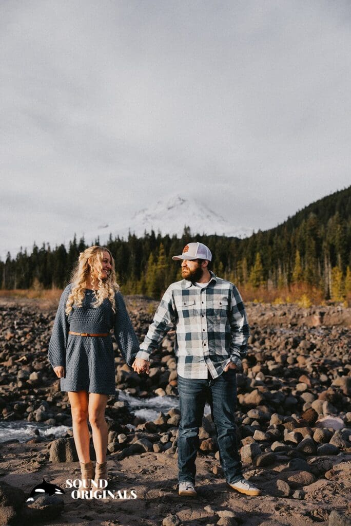 Portland Engagement Photography Ideas: PNW Romance with a Moody Twist -