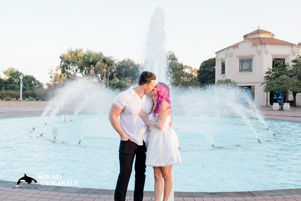 Balboa Park Engagement // Vanessa + Sheldon -