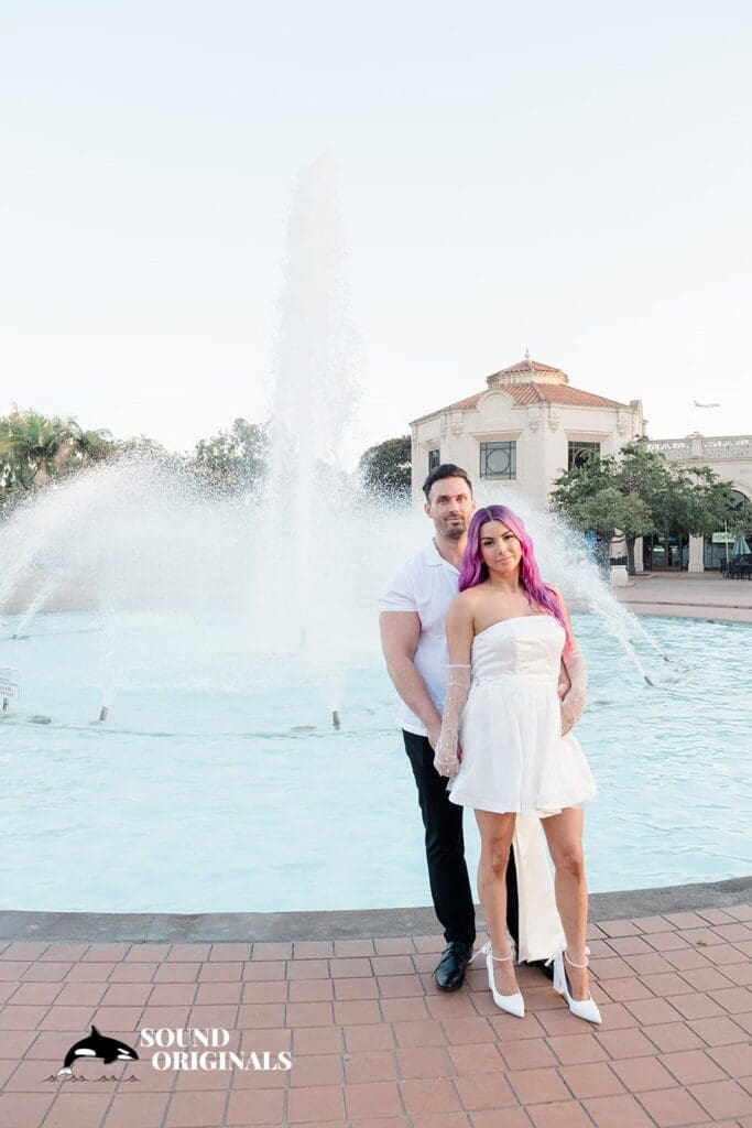 Balboa Park Engagement // Vanessa + Sheldon -