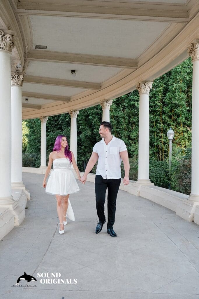 Balboa Park Engagement // Vanessa + Sheldon -