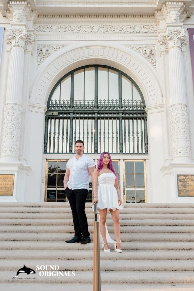 Balboa Park Engagement // Vanessa + Sheldon -