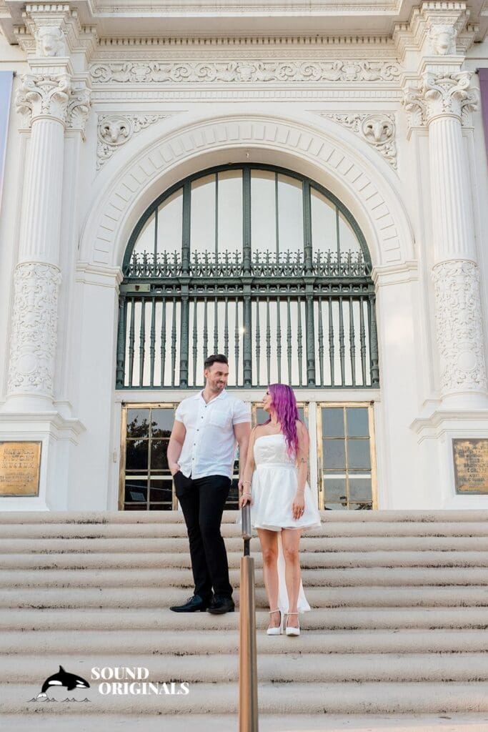 Balboa Park Engagement // Vanessa + Sheldon -