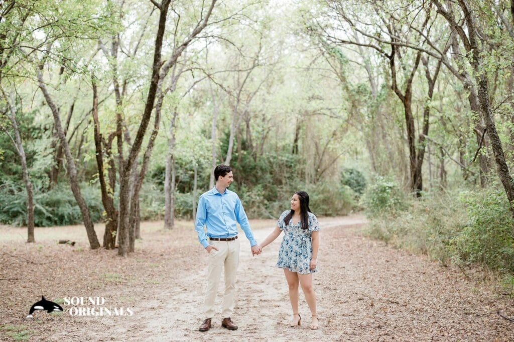 Cedar Hill Engagement // Blake + Hannah -