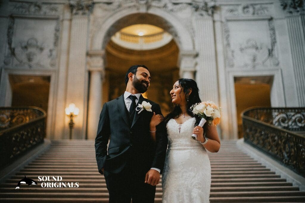 San Francisco City Hall Wedding // Monica + Bijoykrishna -