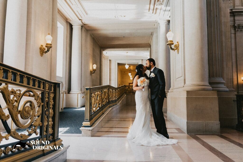 San Francisco City Hall Wedding // Monica + Bijoykrishna -