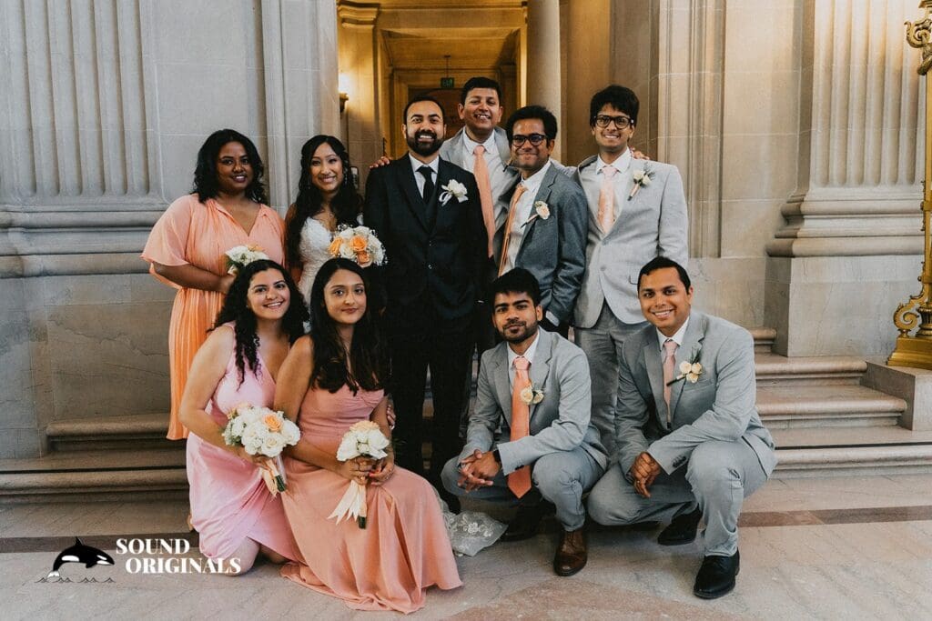 San Francisco City Hall Wedding // Monica + Bijoykrishna -