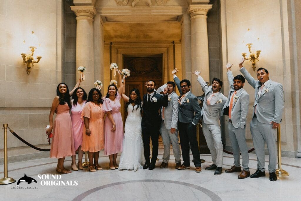 San Francisco City Hall Wedding // Monica + Bijoykrishna -