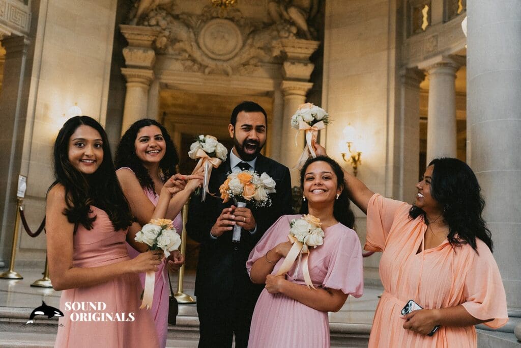 San Francisco City Hall Wedding // Monica + Bijoykrishna -