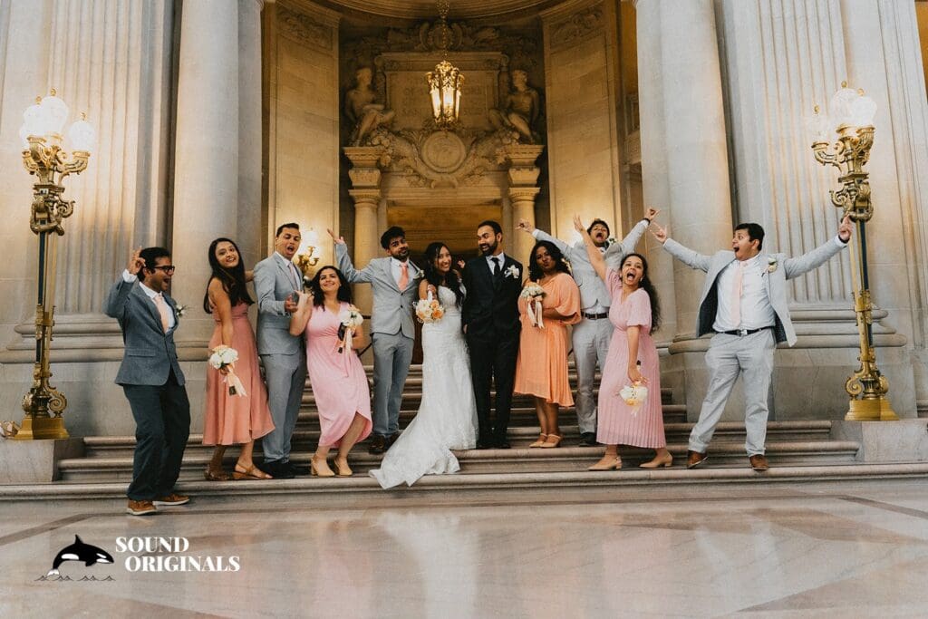 San Francisco City Hall Wedding // Monica + Bijoykrishna -
