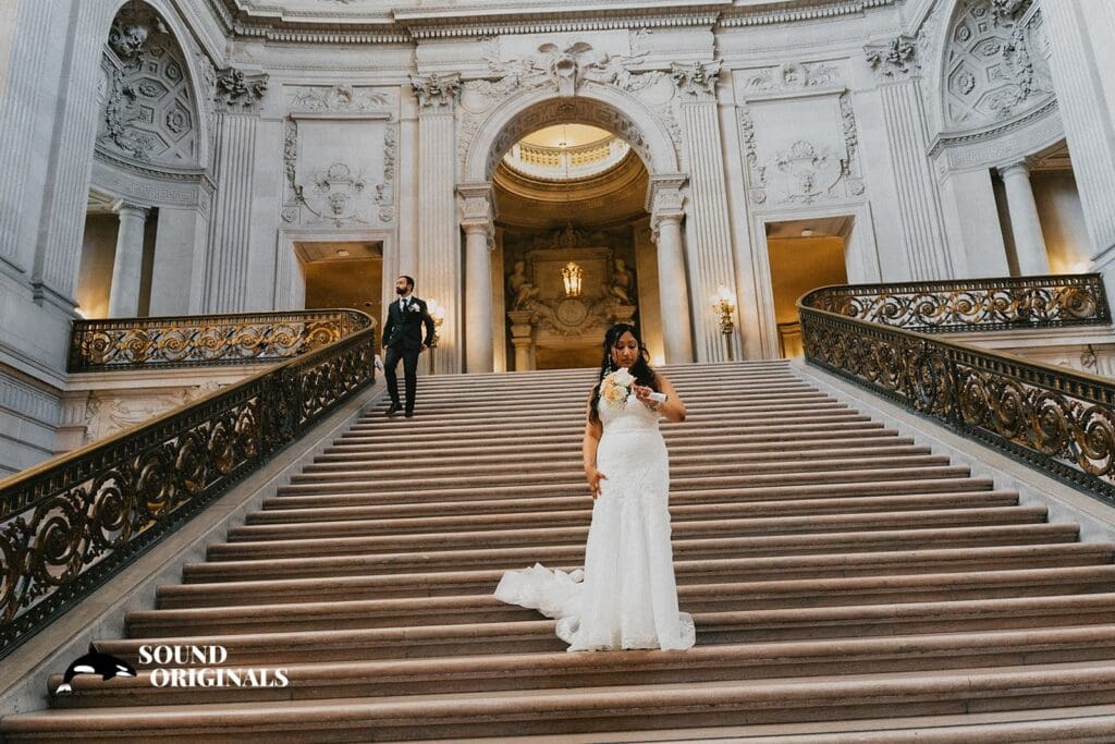 San Francisco City Hall Wedding // Monica + Bijoykrishna -
