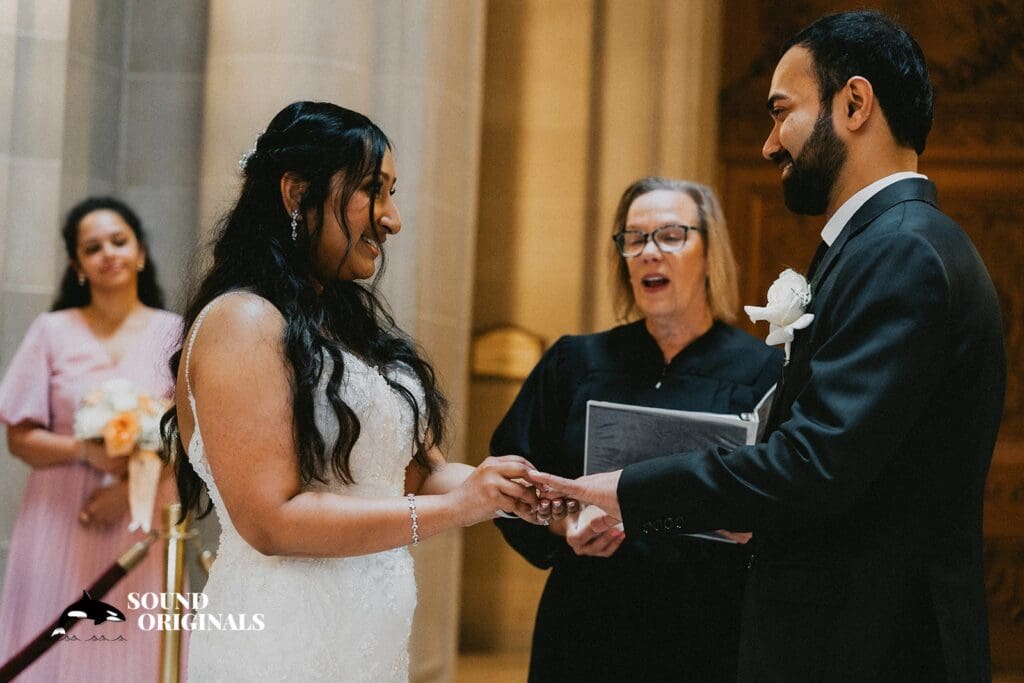 San Francisco City Hall Wedding // Monica + Bijoykrishna -