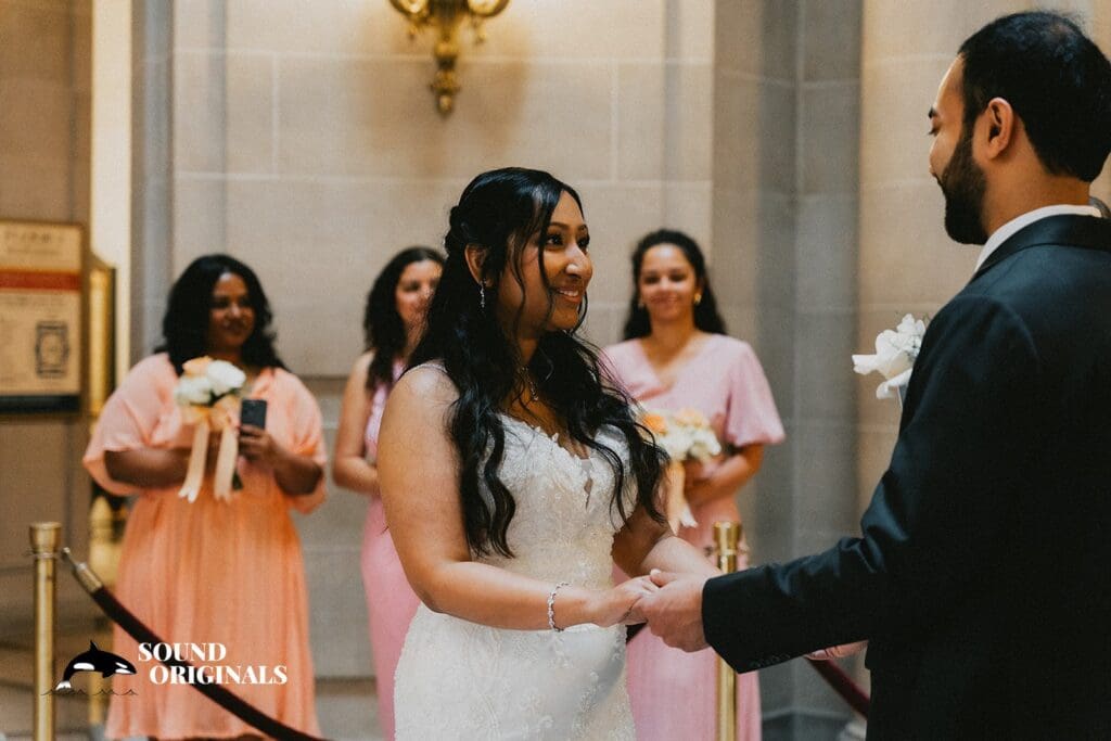 San Francisco City Hall Wedding // Monica + Bijoykrishna -
