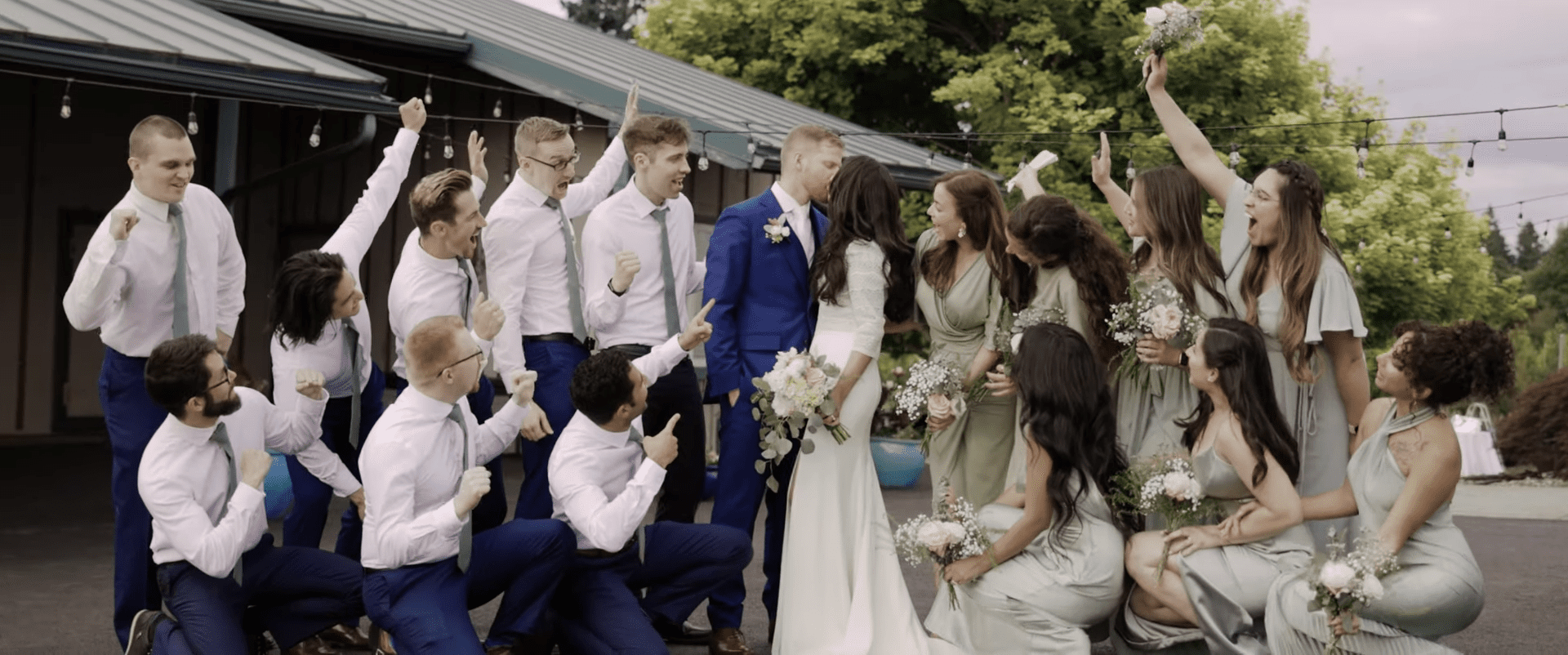 Family Gardens Wedding Video // Iris & Quinn -