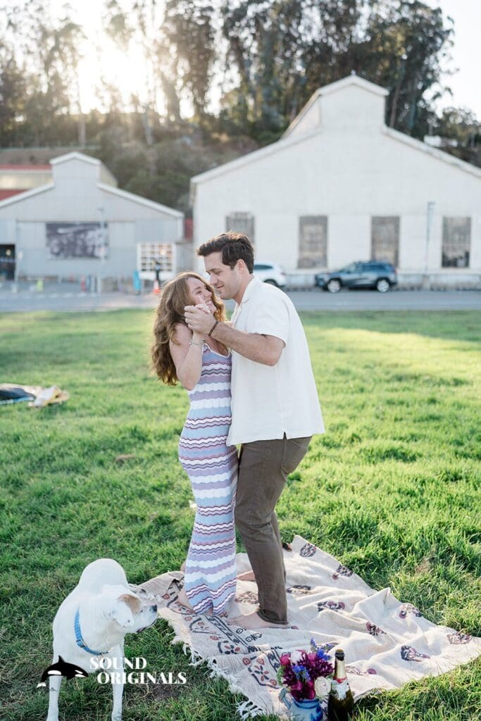 Crissy Field Engagement // Colleen + Michael -