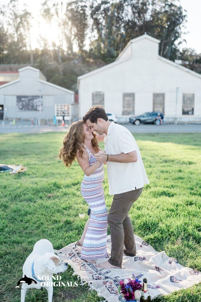 Crissy Field Engagement // Colleen + Michael -
