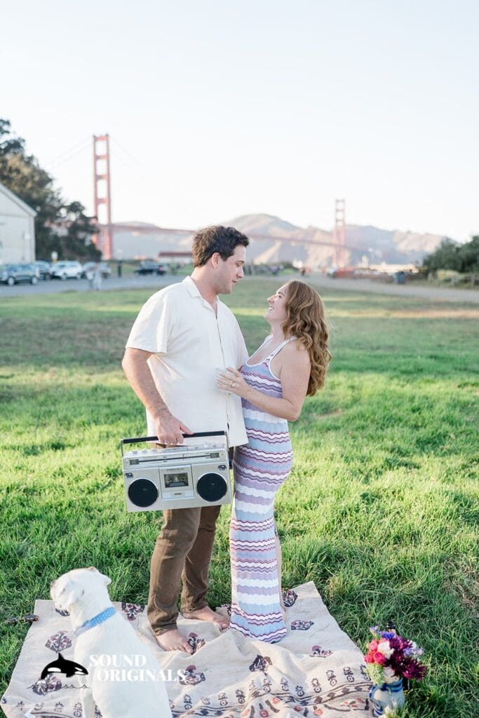 Crissy Field engagement photography by San Francisco Wedding Photography & Videography, one of the 24 Best Places for Engagement Photos in San Francisco