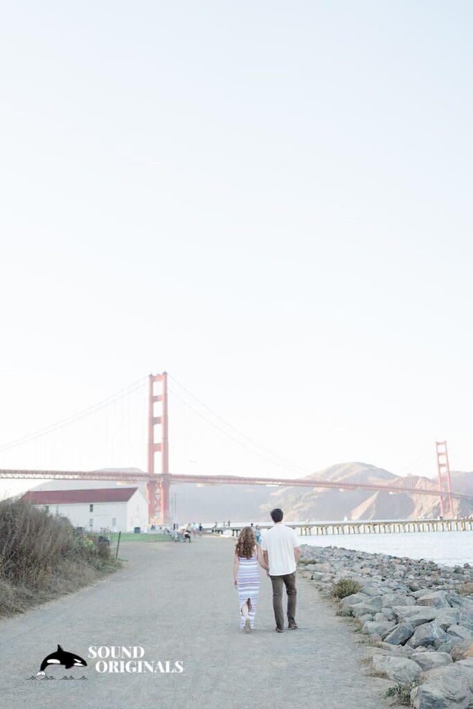 Crissy Field Engagement // Colleen + Michael -