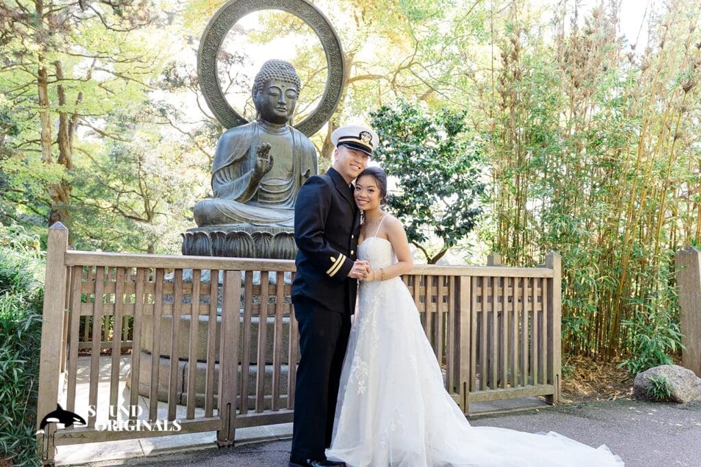 Japanese Tea Garden Engagement // Coreen & Austin -