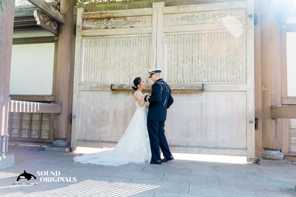 Japanese Tea Garden Engagement // Coreen & Austin -