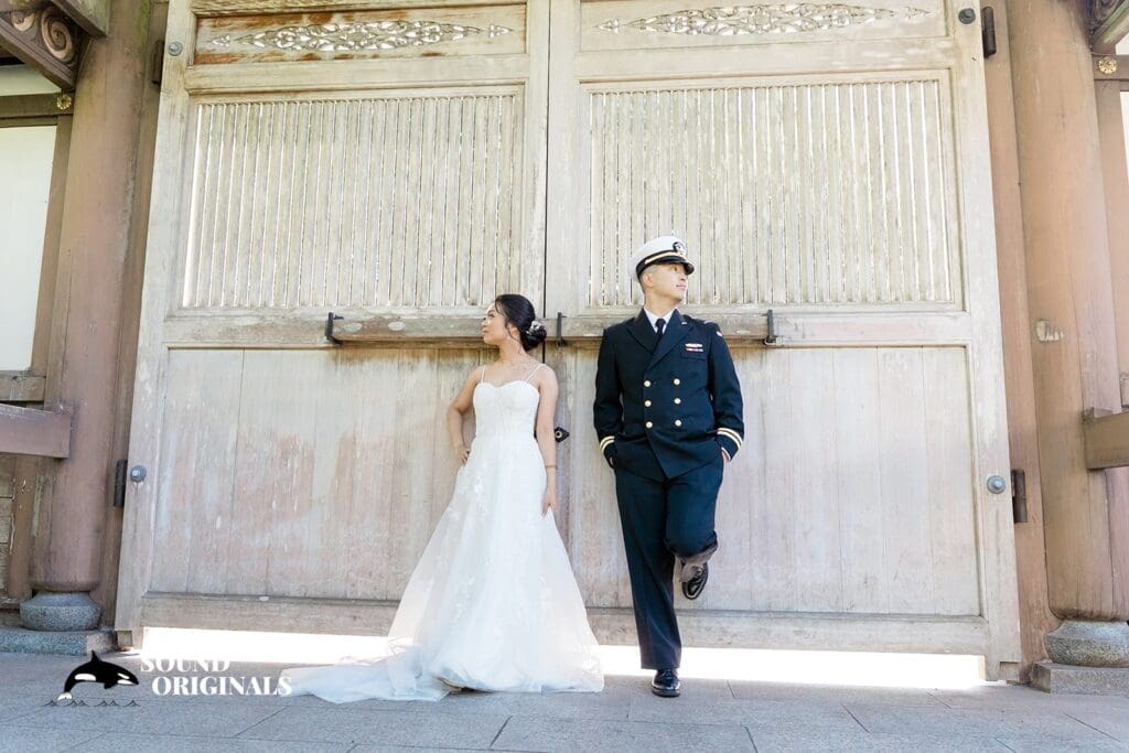 Japanese Tea Garden Engagement // Coreen & Austin -