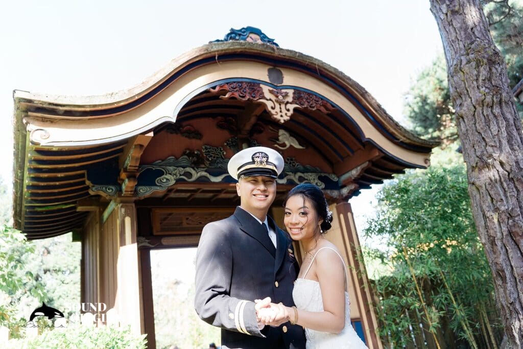 Japanese Tea Garden engagement photography by San Francisco Wedding Photography & Videography, one of the 24 Best Places for Engagement Photos in San Francisco
