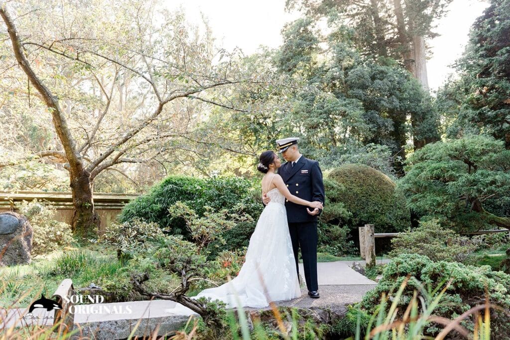 Japanese Tea Garden Engagement // Coreen & Austin -