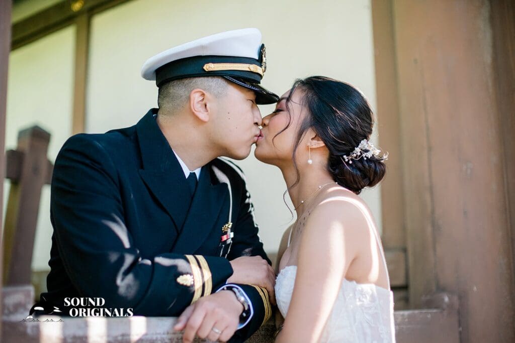 Japanese Tea Garden Engagement // Coreen + Austin -