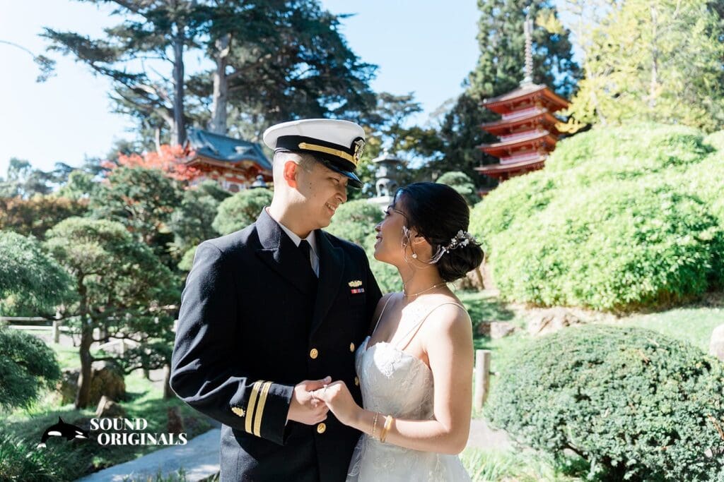 Japanese Tea Garden engagement photography by San Francisco Wedding Photography & Videography, one of the 24 Best Places for Engagement Photos in San Francisco