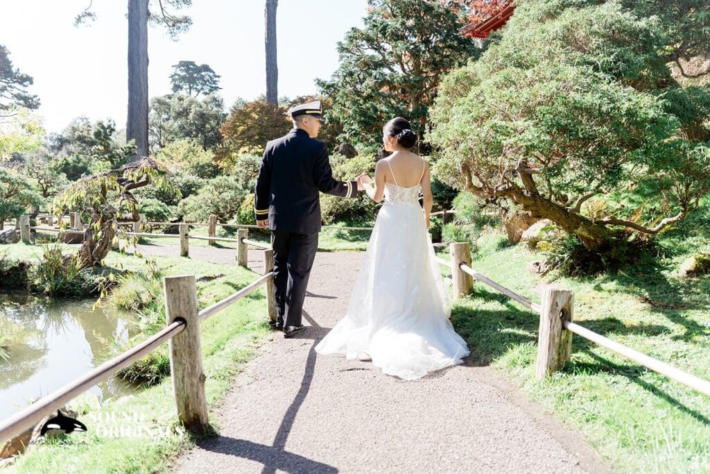 Japanese Tea Garden Engagement // Coreen & Austin -