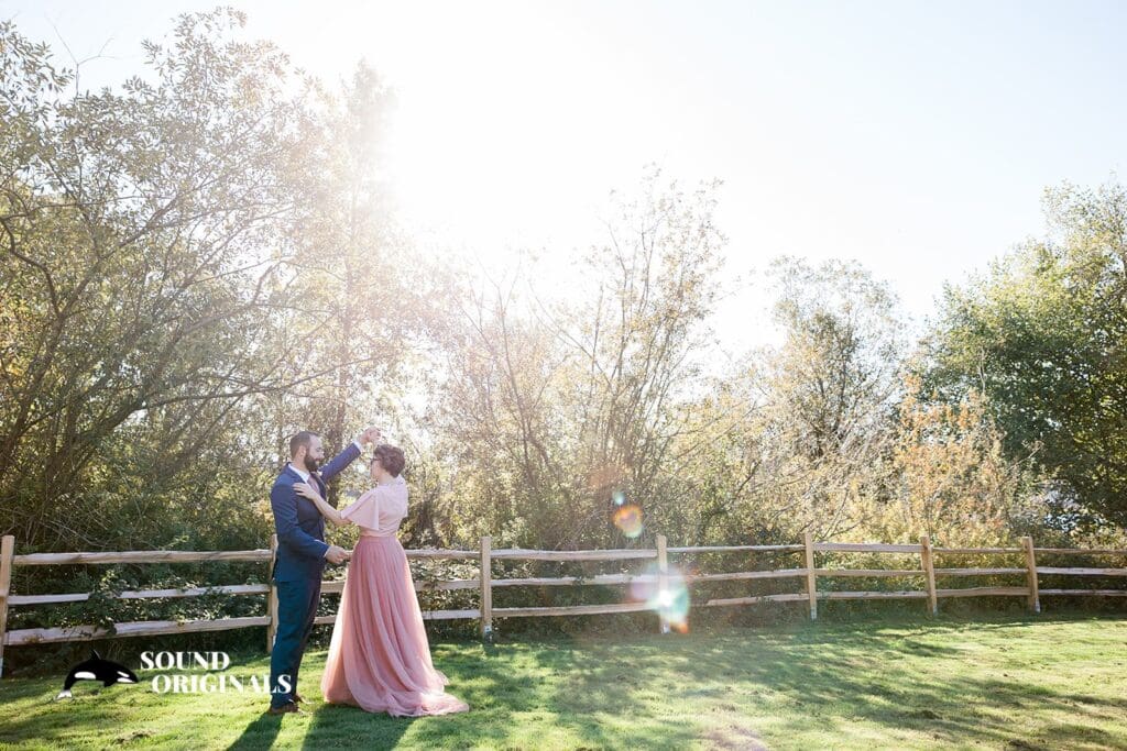 Lake Ballinger Center Wedding // Nate + Sara -