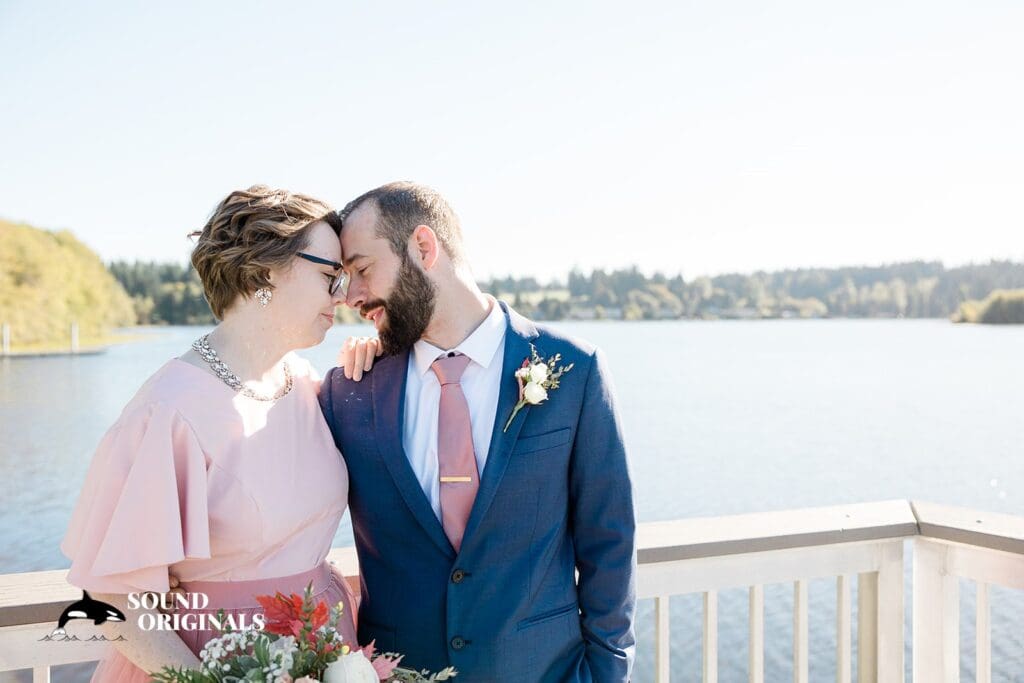 Lake Ballinger Center Wedding // Nate + Sara -