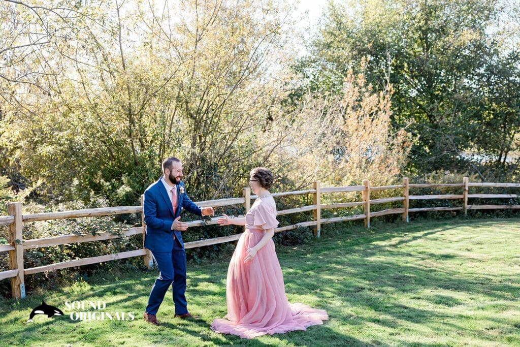 Lake Ballinger Center Wedding // Nate + Sara -