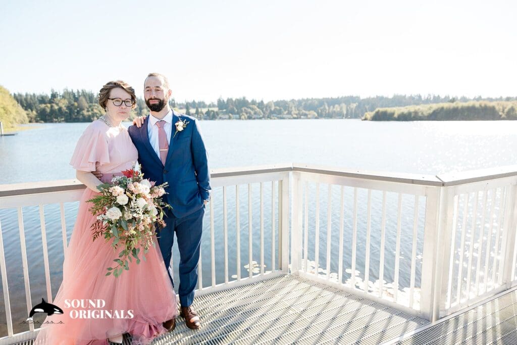 Lake Ballinger Center Wedding // Nate + Sara -