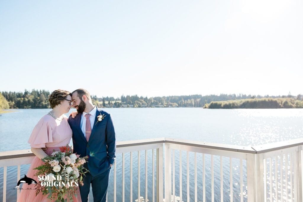 Lake Ballinger Center Wedding // Nate + Sara -