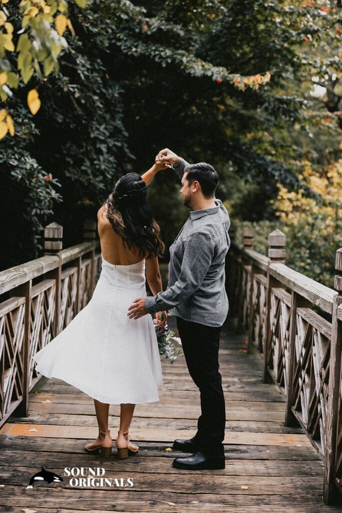 Laurelhurst Park Engagement // Frances + Alex -