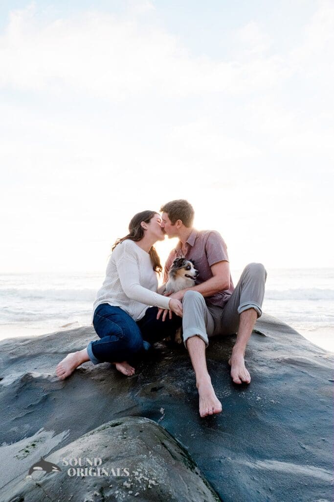 Windansea Beach Engagement // Leah + Timothy -