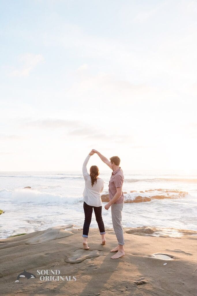Windansea Beach Engagement // Leah + Timothy -