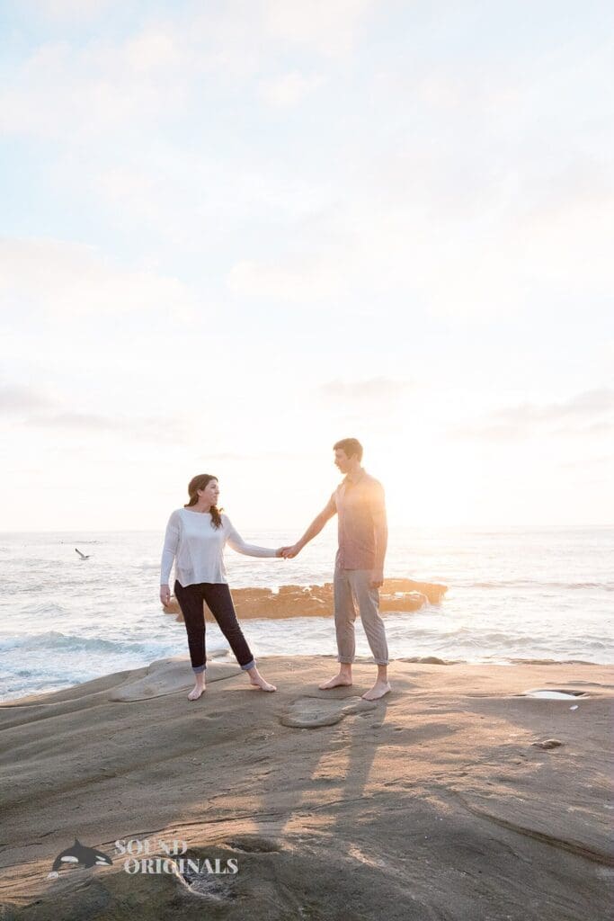 Windansea Beach Engagement // Leah + Timothy -