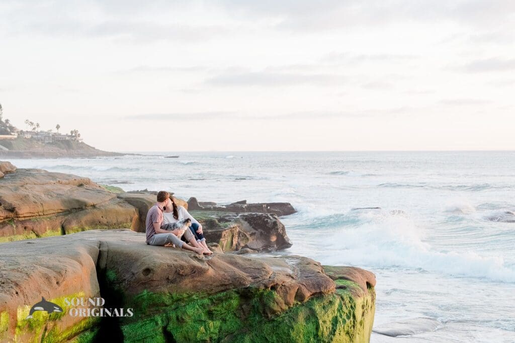 Windansea Beach Engagement // Leah + Timothy -