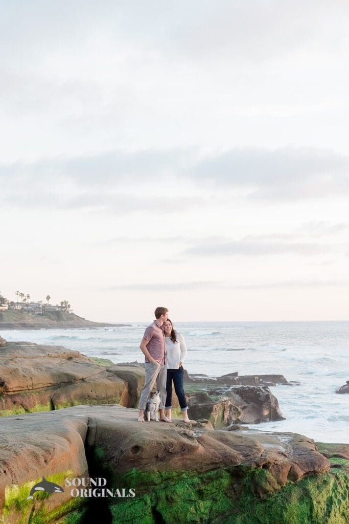 Windansea Beach Engagement // Leah + Timothy -