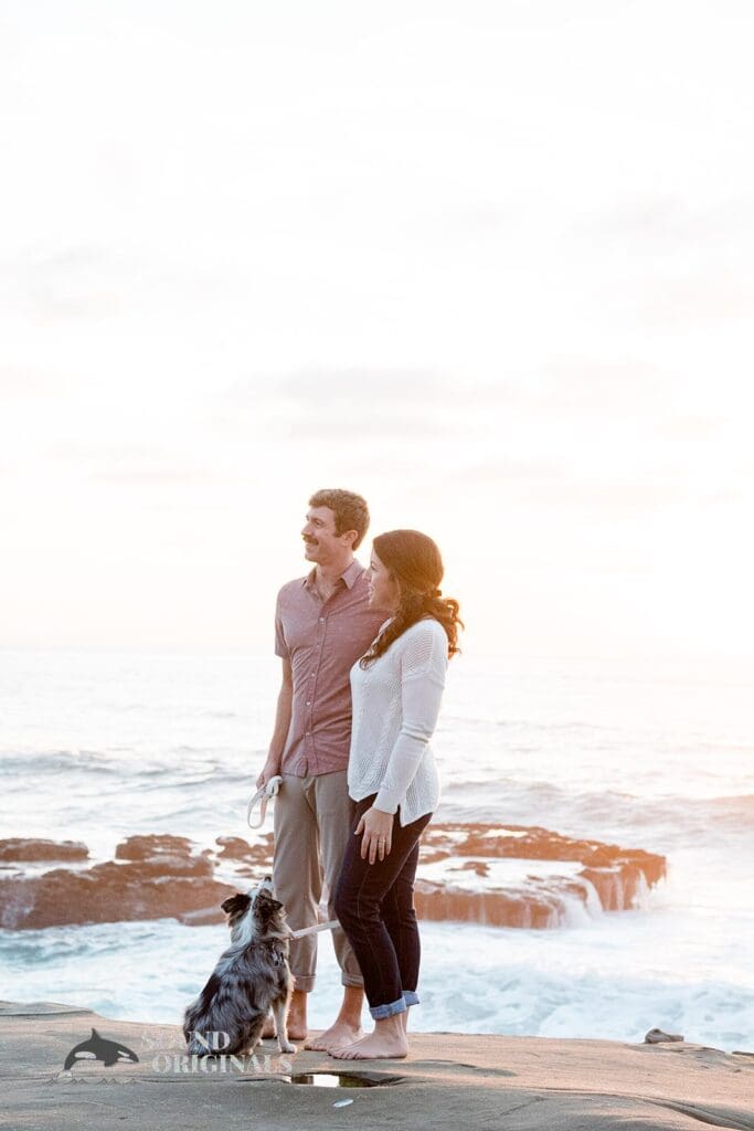 Windansea Beach Engagement // Leah + Timothy -